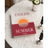 Kép 2/4 - PRINTWORKS fotóalbum - Endless summer - maroon-mood