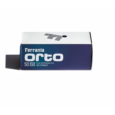 FILMFERRANIA Orto 120 fekete-fehér rollfilm