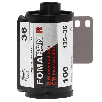 Foma Fomapan R 100 direkt pozitív kisfilm