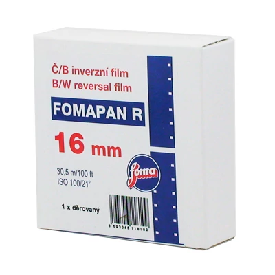 FOMA Fomapan ISO 21/100 R 16mm 30,5 méter fekete-fehér film