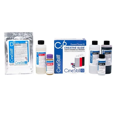 CINESTILL Cs6 ''Creative Slide'' DynamicChrome E-6 diahívó kit