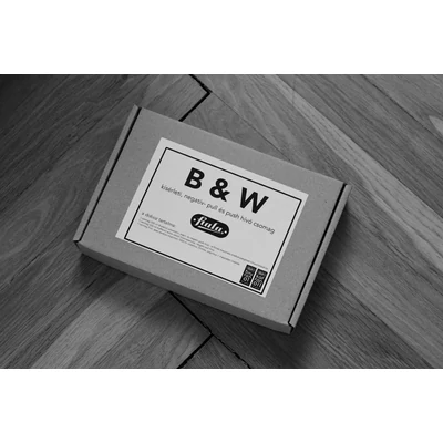 Fekete-fehér kísérleti pull és push hívó csomag