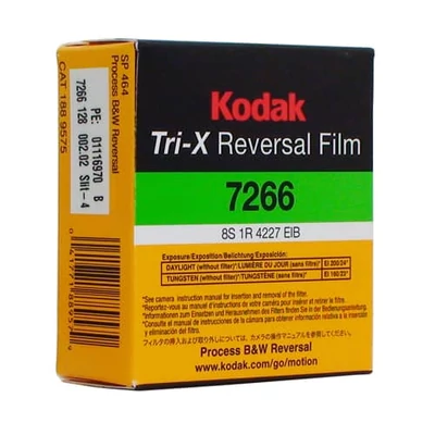 Kodak Tri-X Super8 fekete-fehér film