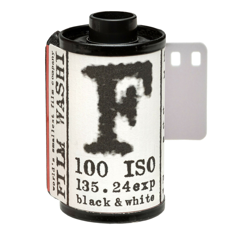 WASHI F 100/135 fekete-fehér film