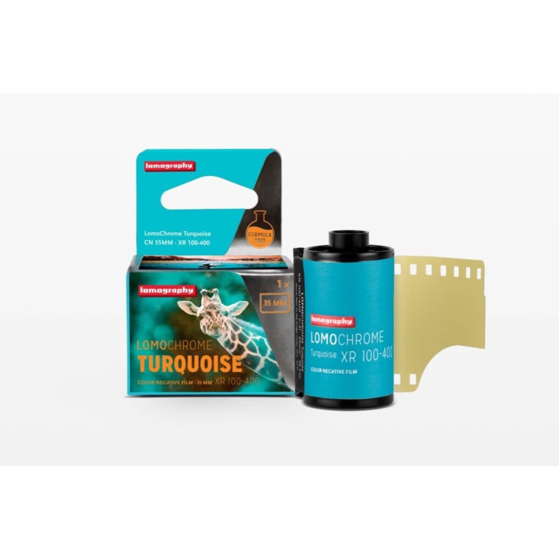 LomoChrome Turquoise 35 mm ISO 100–400 színes kisfilm
