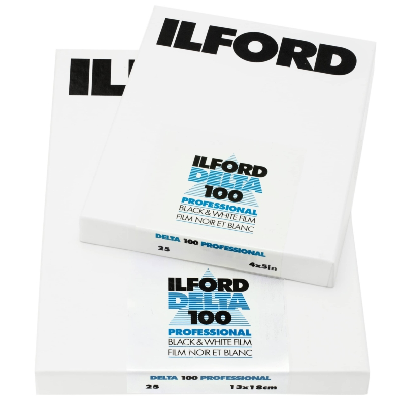Ilford Delta100 4'X5' fekete-fehér síkfilm