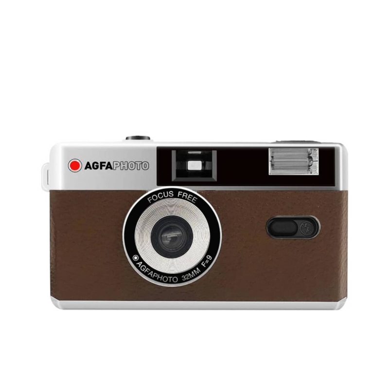 Agfaphoto 35mm-es fényképezőgép barna