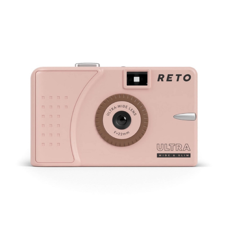 Reto Ultra Wide &amp; Slim fényképezőgép Pastel Pink