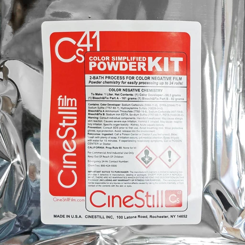 Cinestill C-41 Colour Kit hívó