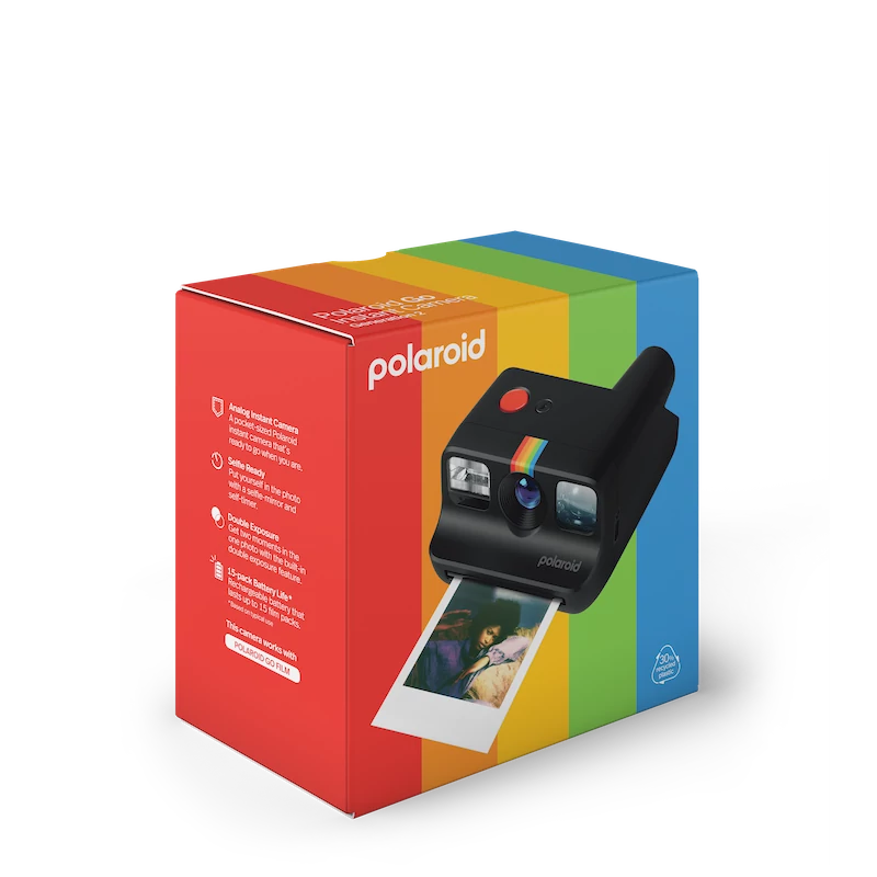 Polaroid Go Gen 2 instant fényképezőgép fekete