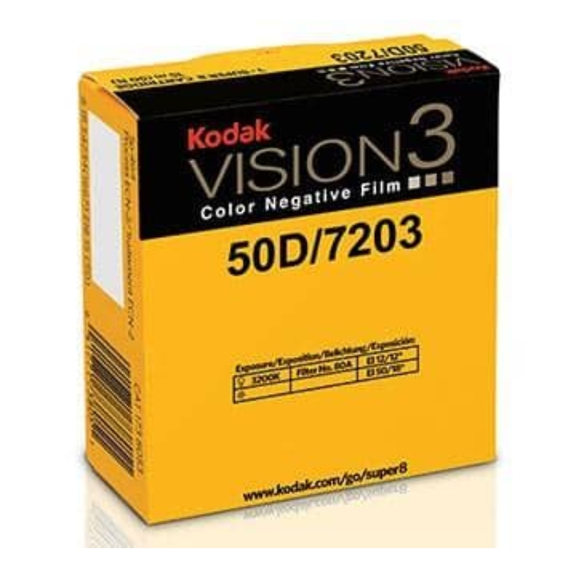 Kodak Vision3 50D Super8 színes film