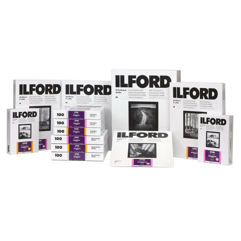 Ilford Multigrade V RC De Luxe 24X30,5cm, 50lap