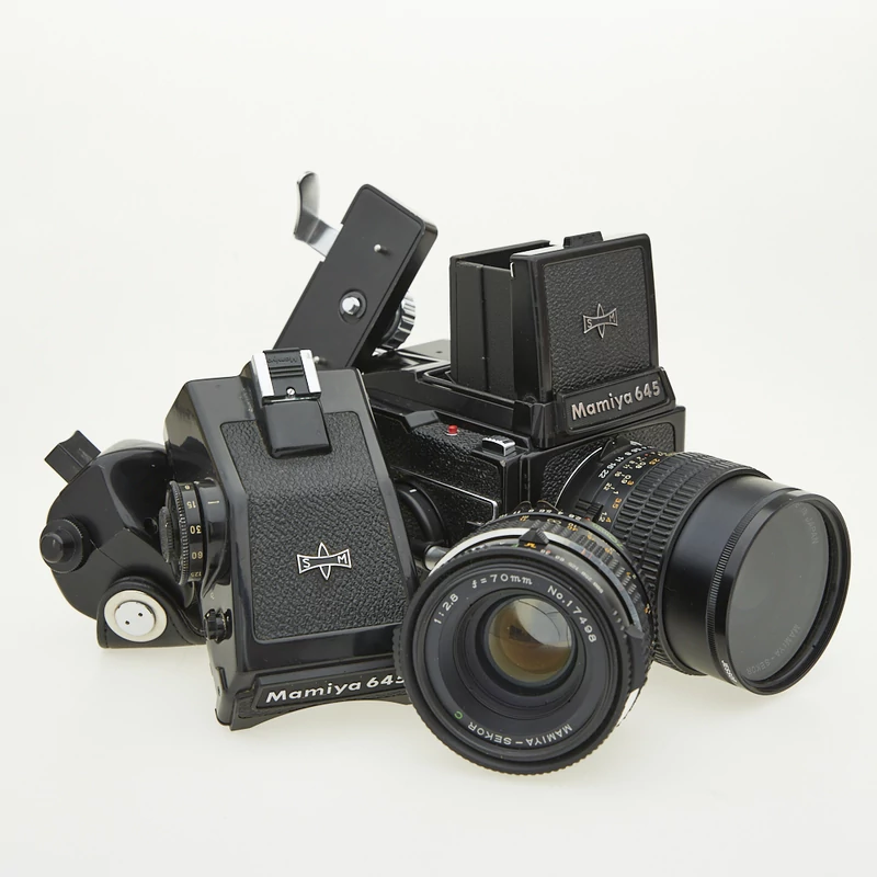 MAMIYA 645 1000S használt fényképezőgép szett 5