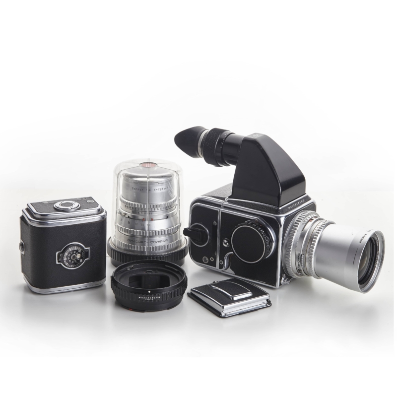 Hasselblad 500C használt fényképezőgép szett