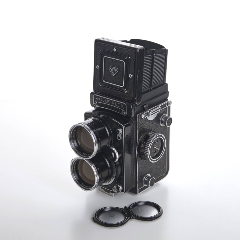 Rolleiflex tele 135/4 használt fényképezőgép szett