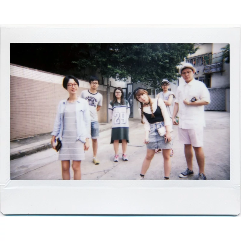 LomoInstant Wide Central Park+ lenses instant fényképezőgép mintakép