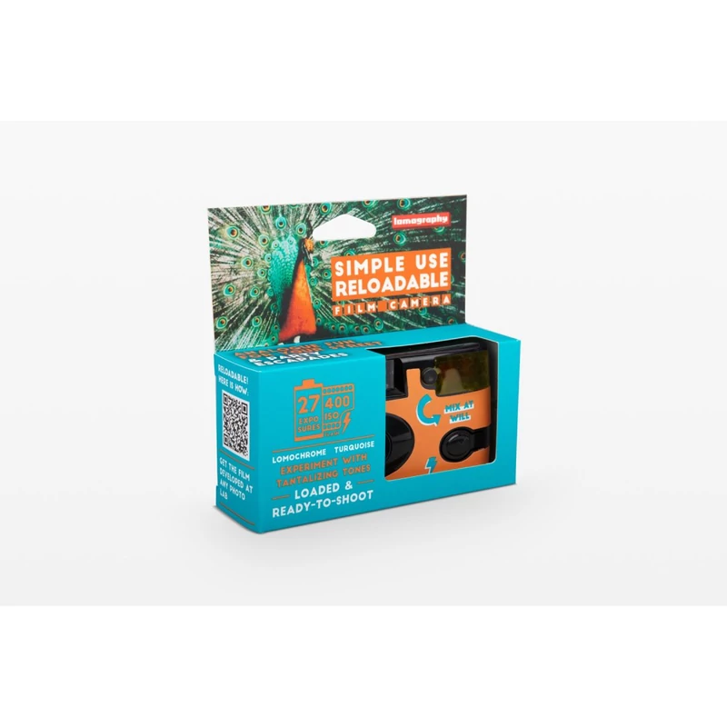 Simple Use többször használatos fényképező (Turquoise filmmel) 2