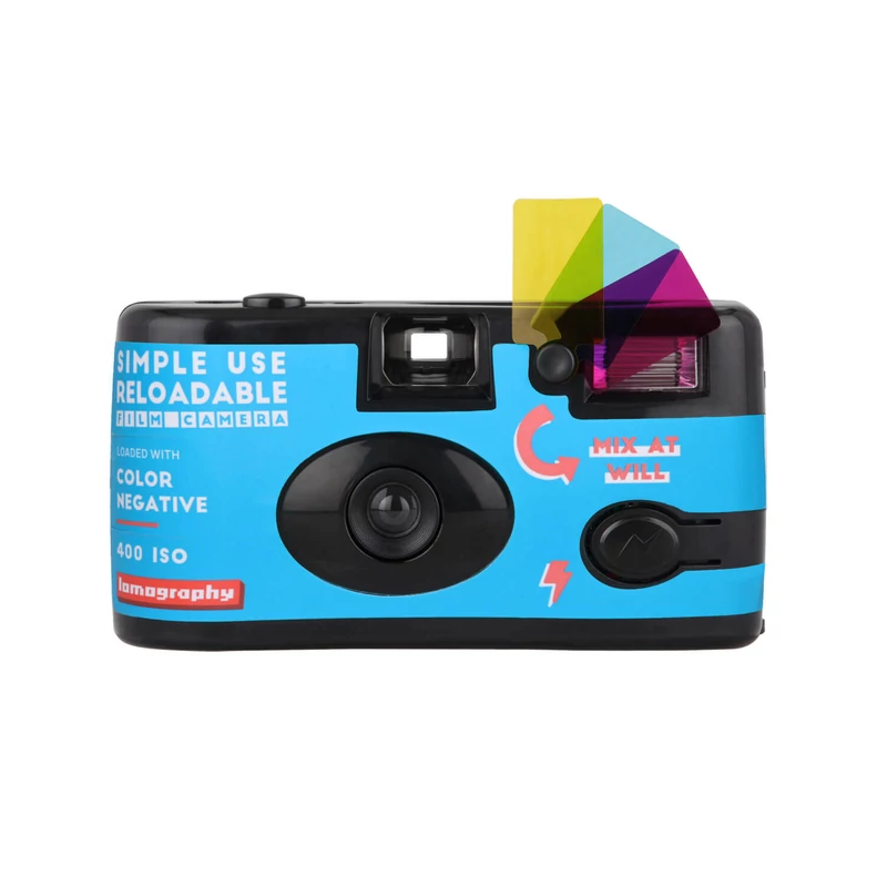 Lomography Simple Use többször használatos fényképezőgép (színes filmmel)